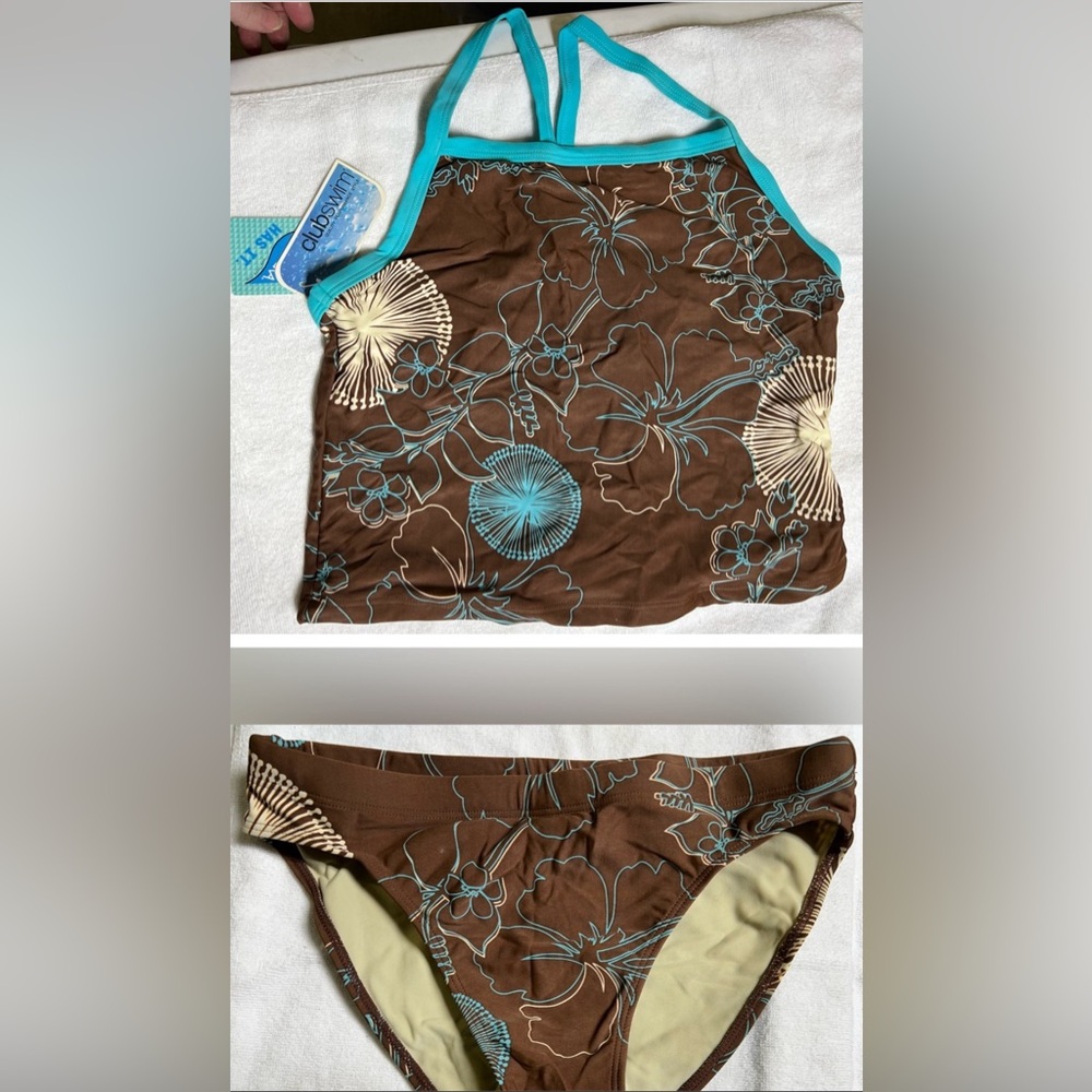Club Swim bikini.  New. Size 12 or Large.